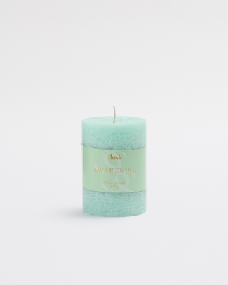 Tangerine & Lime Awakening Scented Pillar Candle