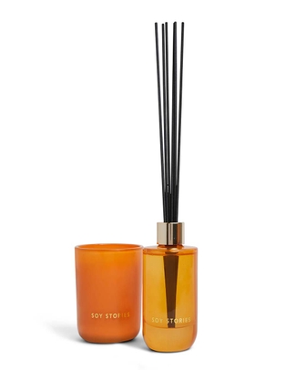 Orange & Wild Berries Lil Luxuries Soy Gift Set 1 Wick 100ml RD