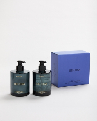 The Cedar Gift Set Hand Wash & Cream 330ML Nouveau