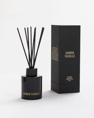 Amber Vanille Reed Diffuser 200mL Nouveau
