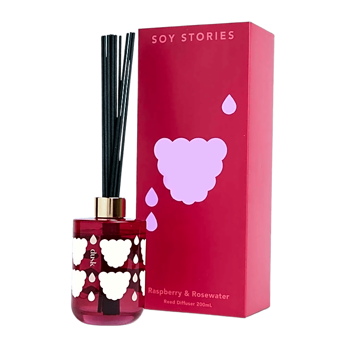 Raspberry & Rosewater Soy Reed Diffuser 200mL