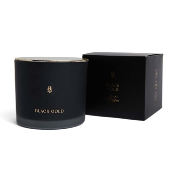 Bergamot &amp; Black Pepper Black Gold 4 Wick Scented Candle