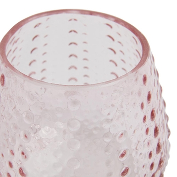 Bubble Pink Tealight Holder