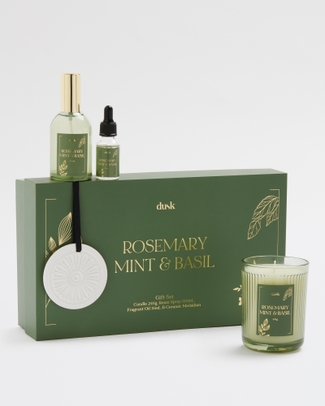 Rosemary, Mint & Basil Gift Set Lush Botanical