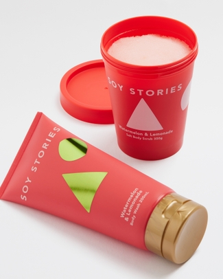 Watermelon & Lemonade Bath Gift Set