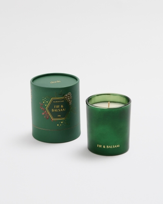 Fir & Balsam Candle 220g - Christmas Celebration