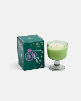 Aperitivo Pomegranate and Gin 200g Candle Dinner Club