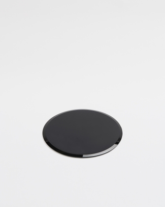 Black Mirror Plate 20cm