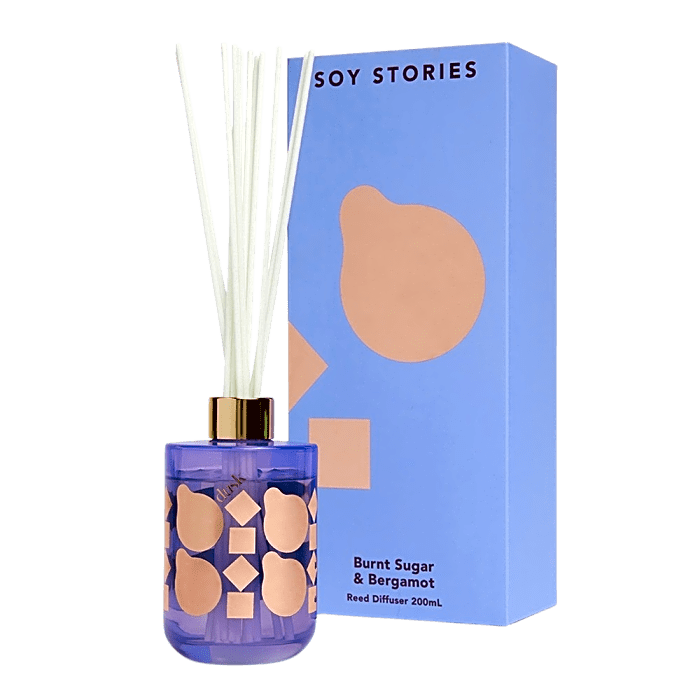 Burnt Sugar & Bergamot Soy Reed Diffuser 200mL