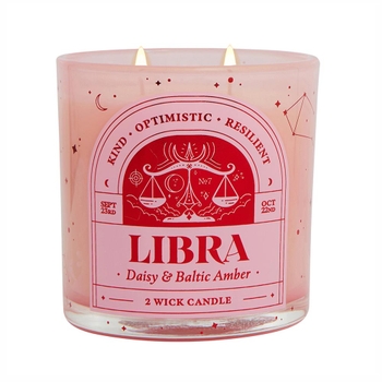 Libra 2 Wick Scented Candle
