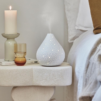 Callista White Ceramic MoodMist&reg; Diffuser
