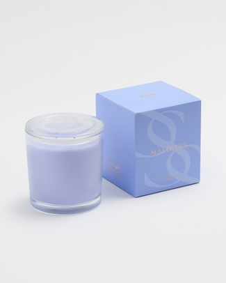 Violet & Golden Orchid Maldives  2 Wick Scented Candle