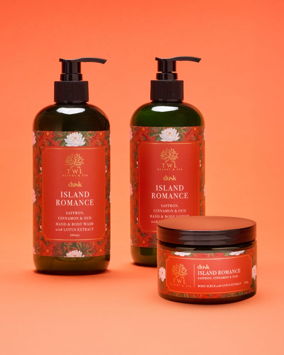 The White Lotus Hand & Body Bundle Island Romance