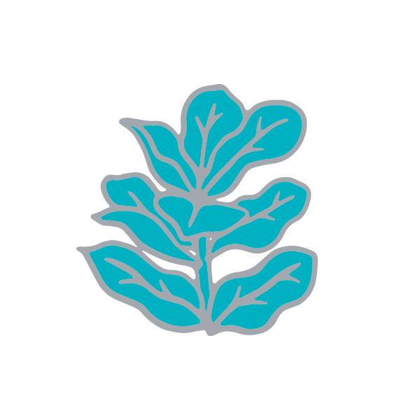 Aquarius Zodiac Plant Icon