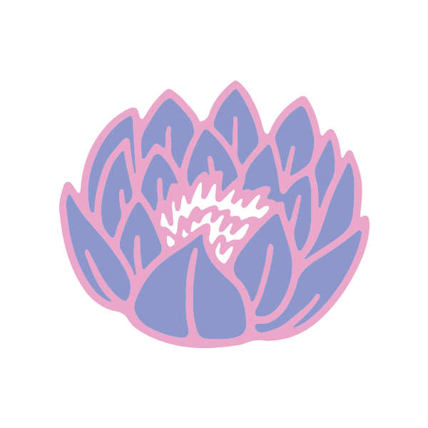 Pisces Zodiac Flower Icon